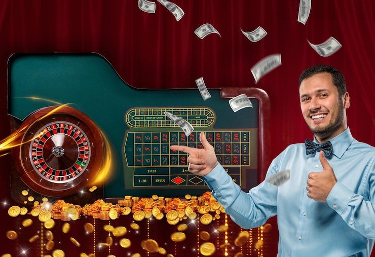 Blackjack betting and balance interface Blackjack betting and balance interface